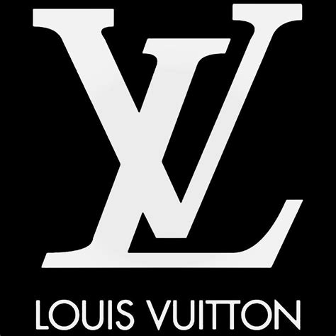 black lv logo|of louis vuitton logo.